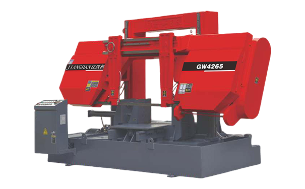 渠县GW4265双柱龙门卧式带锯床