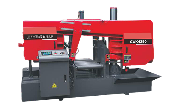 渠县GWK4250卧式带锯床（型材专切）