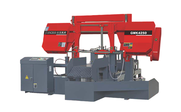 渠县GWK4250数控双柱龙门卧式带锯床